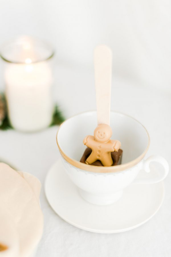 Milchkuvertüre "Candy Man" <br> Trinkschokoladenlöffel – Bild 2