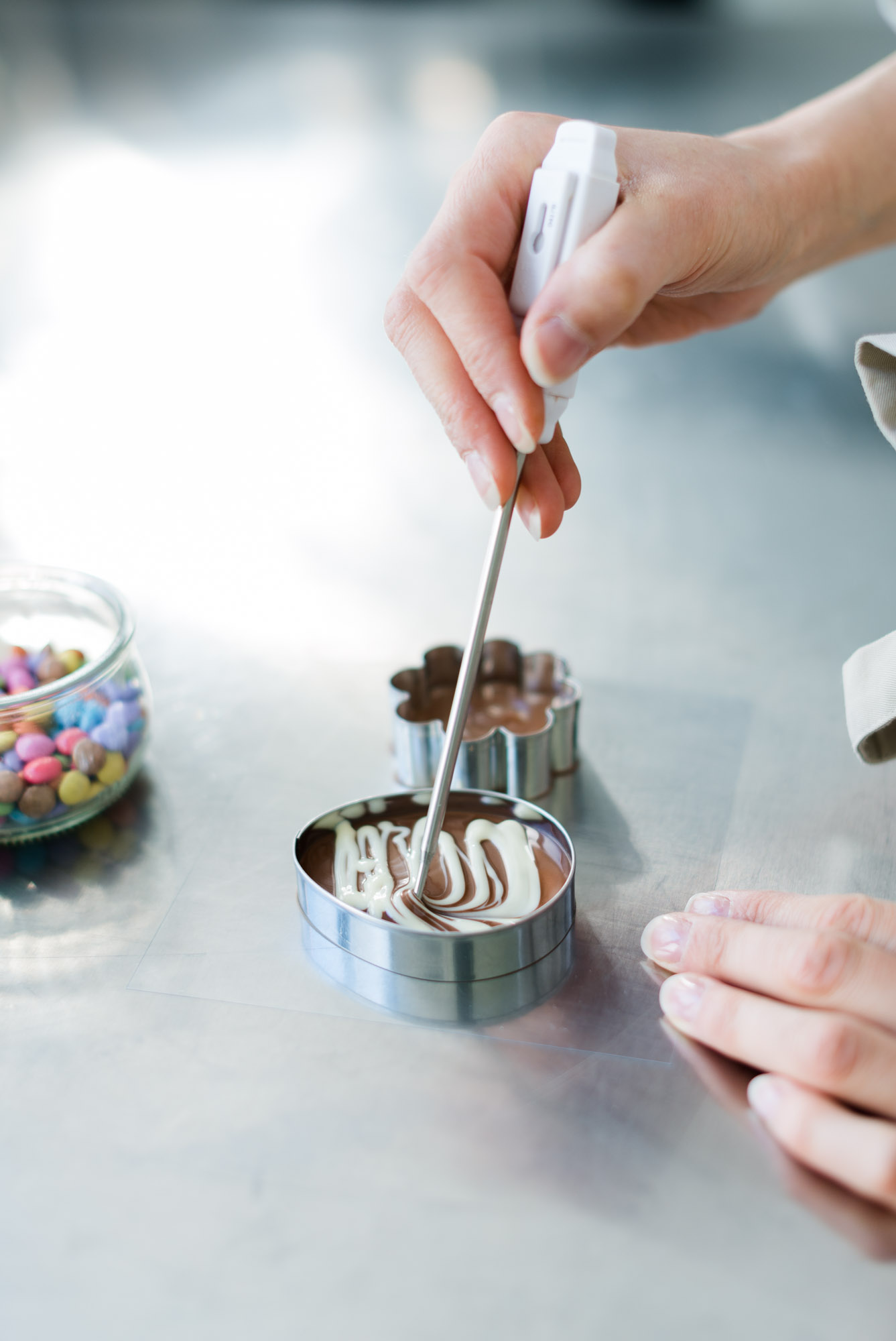 DIY Anhänger Ostern Schokolade Anleitung und Freebie