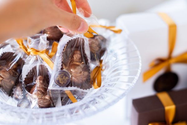 Buddha Praline einzeln verpackt