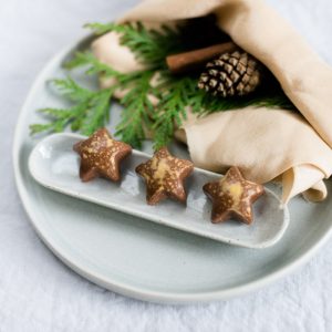 Stern Praline dreifach gefüllt