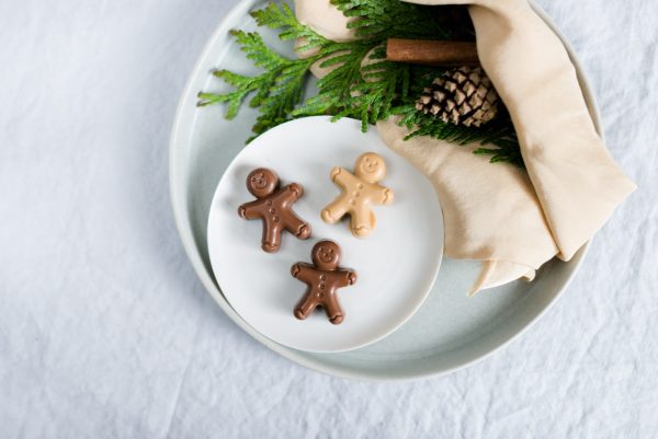 Mini Lebkuchenmann aus Schokolade Schokoladenmanufaktur