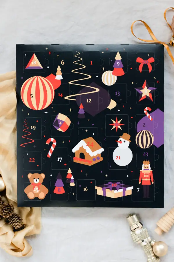 Schokoladen Adventskalender 'Christmas' – Bild 2