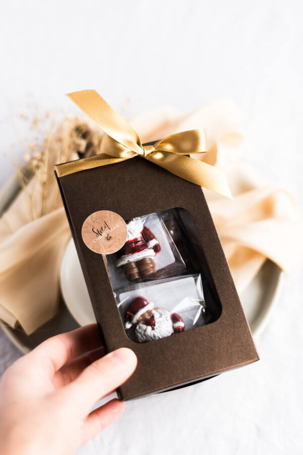 Weihnachtsfiguren Schokolade, 5er Set – Bild 4