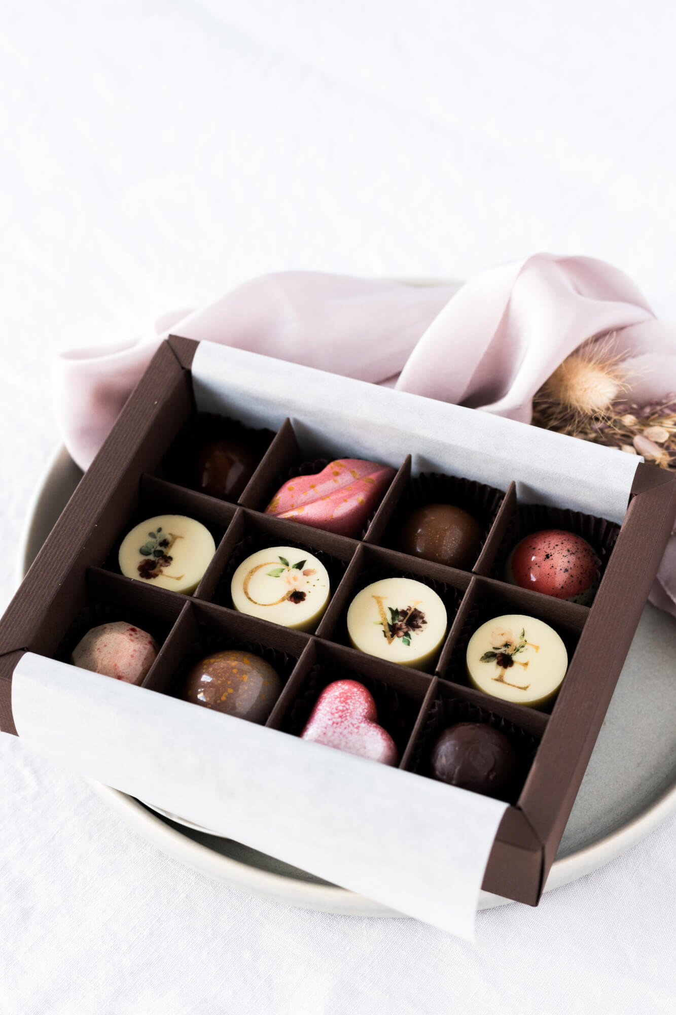 Pralinenschachtel LOVE, 12er Set – Bild 2