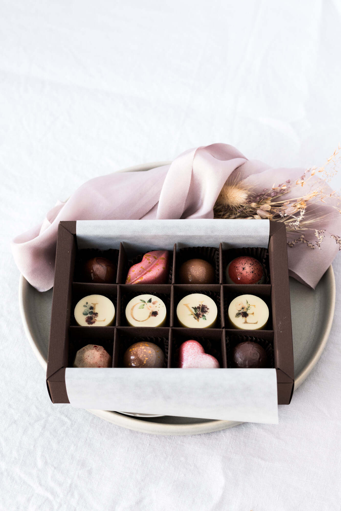 Pralinenschachtel LOVE, 12er Set – Bild 3