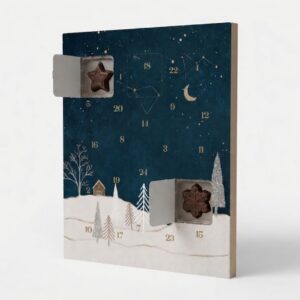 Schokoladen Adventskalender Handgegossen