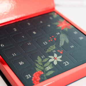 Pralinen Adventskalender Schatulle